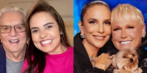 Carlos Alberto, Renata Domingues, Ivete Sangalo e Xuxa (Reprodução)