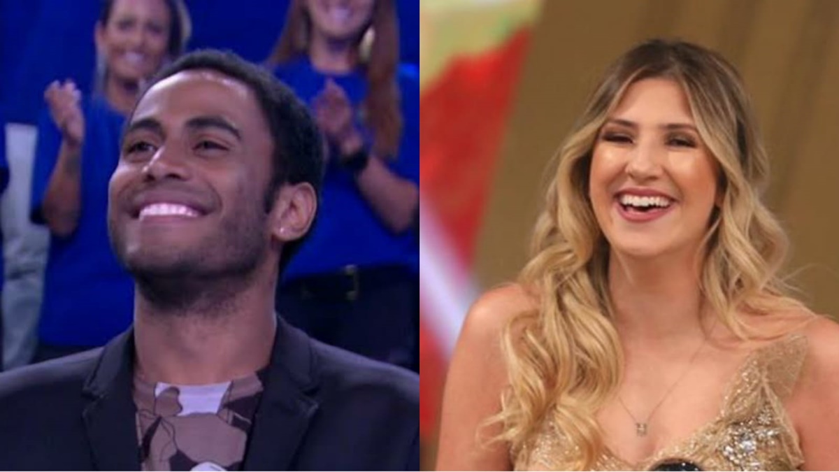 Ícaro Silva e Dani Calabresa disputam a batalha do Lip Sync no Domingão com Huck