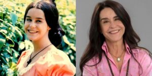 Lucélia Santos em Escrava Isaura e atualmente (Foto: Reprodução/Montagem)