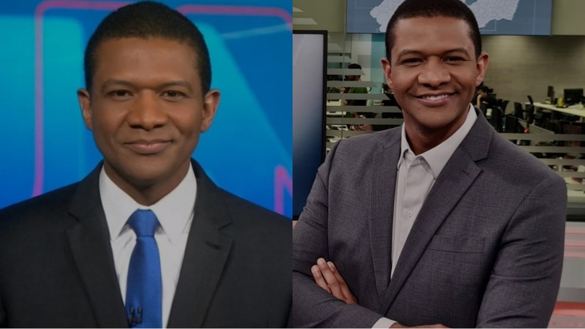 Márcio Bonfim já fez rodízio na bancada do Jornal Nacional e apresenta jornal local de Pernambuco 