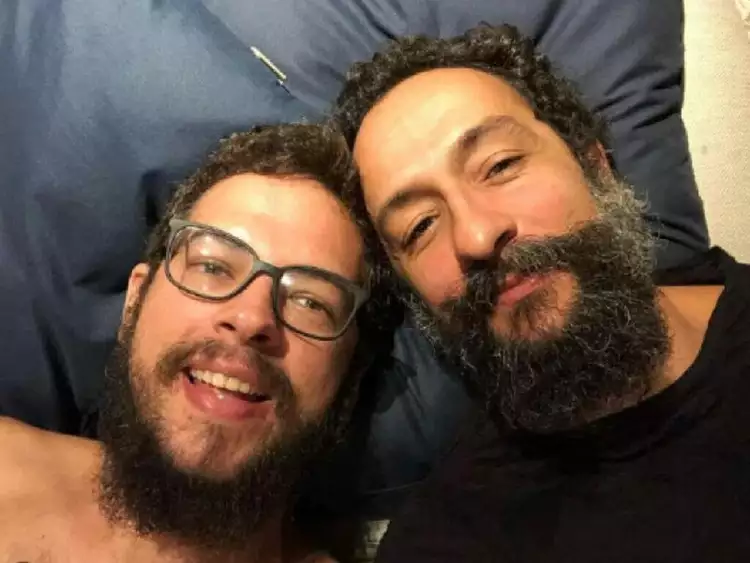 Actor Globo and his husband (Photo: Reproduction)