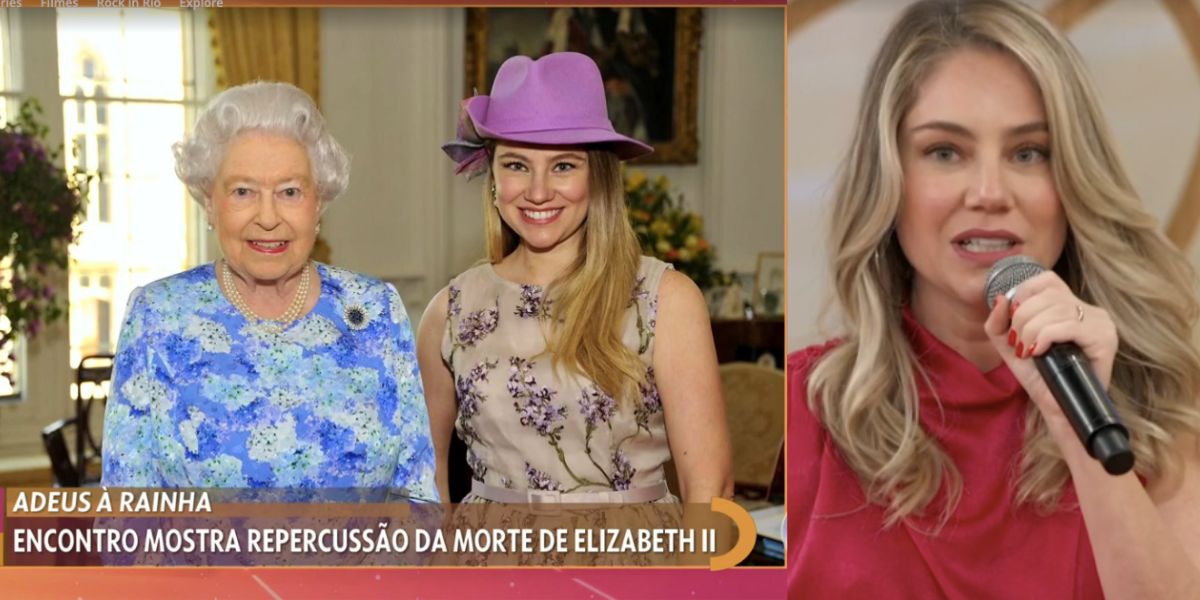 Juliana Baroni fala sobre encontro com Rainha Elizabeth II (Reprodução)