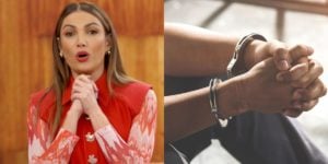 Patrícia Poeta falou sobre possível prisão de cantor (Montagem: TV Foco)