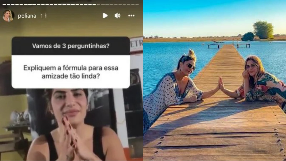 Poliana Rocha abre espaço em suas redes sociais para público interagir com sua enteada, Jéssica Costa