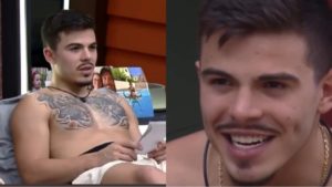 Thomaz Costa em A Fazenda 14 revela estar em abstinência de sexo (Reprodução/ PlayPlus)