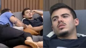 Thomaz Costa se abre a Shayan sobre grupo de Deolane e fala mal em A Fazend 14 (Reprodução/ PlayPlus)