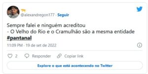 Web reage a cena que irá ao ar em Pantanal (Foto: Reprodução / Twitter)