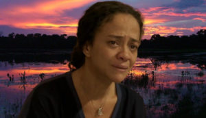 Pantanal - Zuleica (Aline Borges) recebe outra notícia triste e desaba (Foto: Reprodução / Globo / Montagem TV Foco)