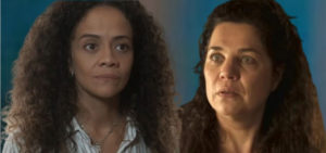 Pantanal - Acerto de contas? Maria Bruaca (Isabel Teixeira) e Zuleica (Aline Borges) têm primeiro encontro com desfecho chocante (Foto: Reprodução / Globo / Montagem TV Foco)