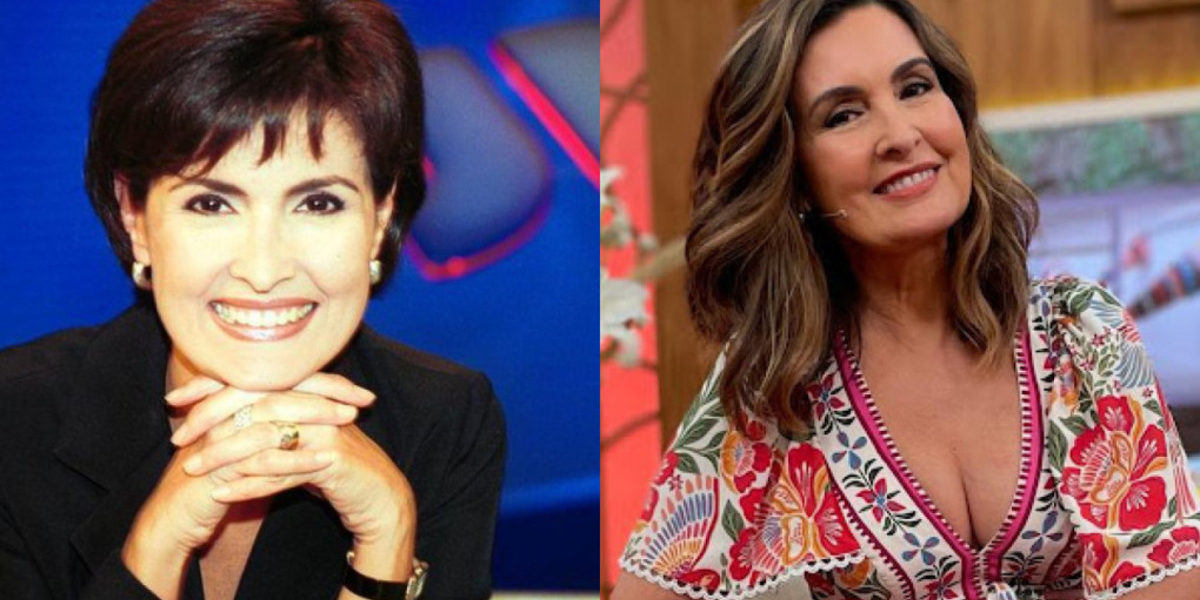 Fátima Bernardes passou décadas no Jornal Nacional, mesmo em período de ascensão, ela quis seguir um novo projeto com o "Encontro" (Foto Reprodução/Montagem/Tv Foco)