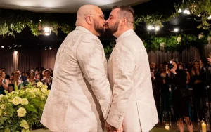 Tiago Abravanel e Fernando Poli se casam em São Paulo - Foto Reprodução