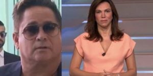 Ana Paula Araújo dá notícia sobre Leonardo no Bom dia Brasil (Reprodução Globo)