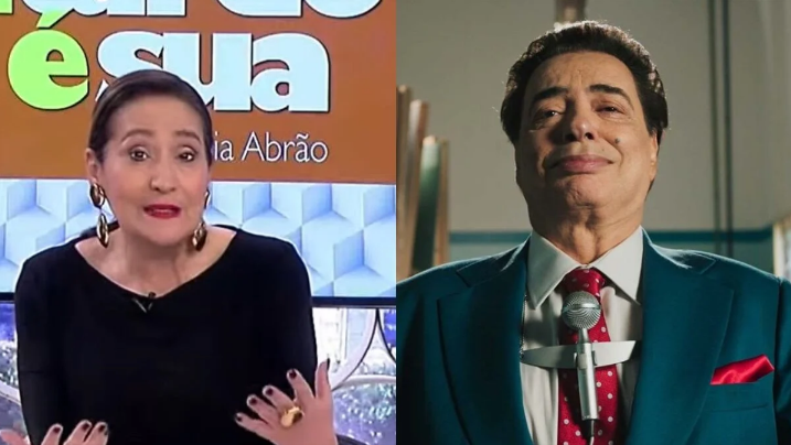 Apresentadora Sonia Abrão detona série que retrata a vida do dono do SBT, Sílvio Santos - Foto Reprodução