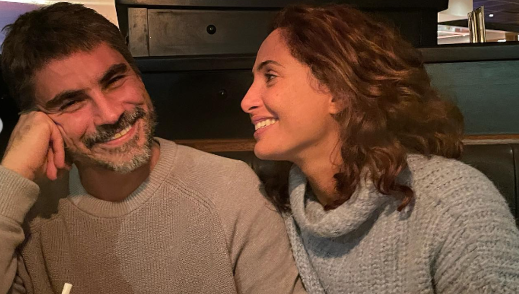 Em abril deste ano Camila Pitanga celebrou um ano de namoro ao lado do seu amor (Foto Reprodução/Internet)