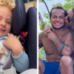 Andressa Miranda compartilhou vídeo com o filho e deu o que falar (Foto Reprodução/Montagem/ Tv Foco)