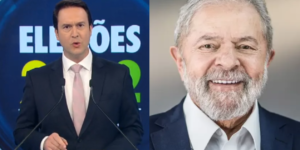 Eduardo Ribeiro não se cala na Record e solta o verbo contra Lula (Foto Reprodução/Montagem/ Tv Foco)