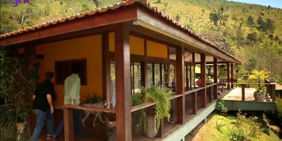 Casa de Marcos Palmeira na região serrana do Rio