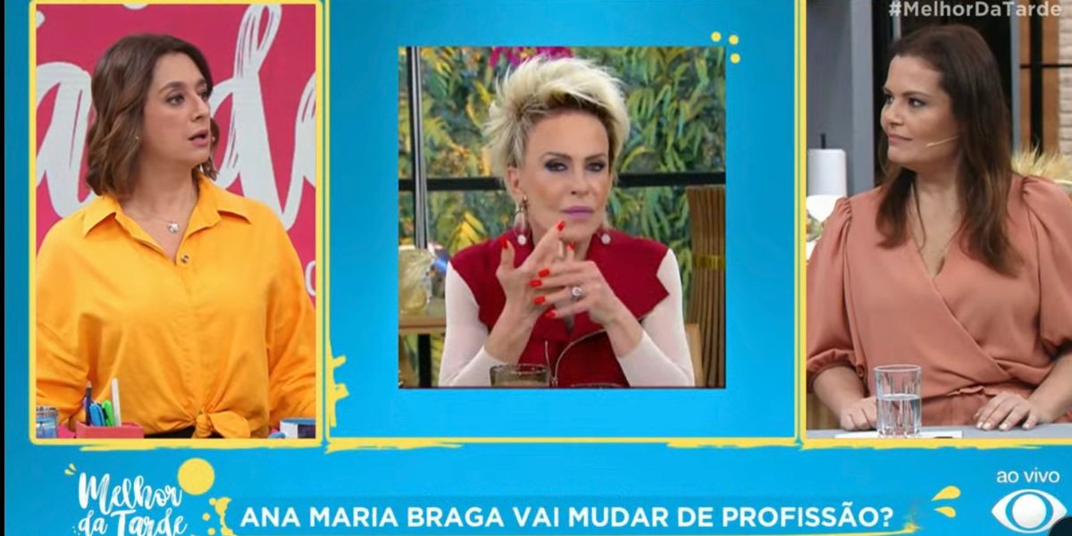 Catia Fonseca fala de Ana Maria Braga no Melhor da Tarde