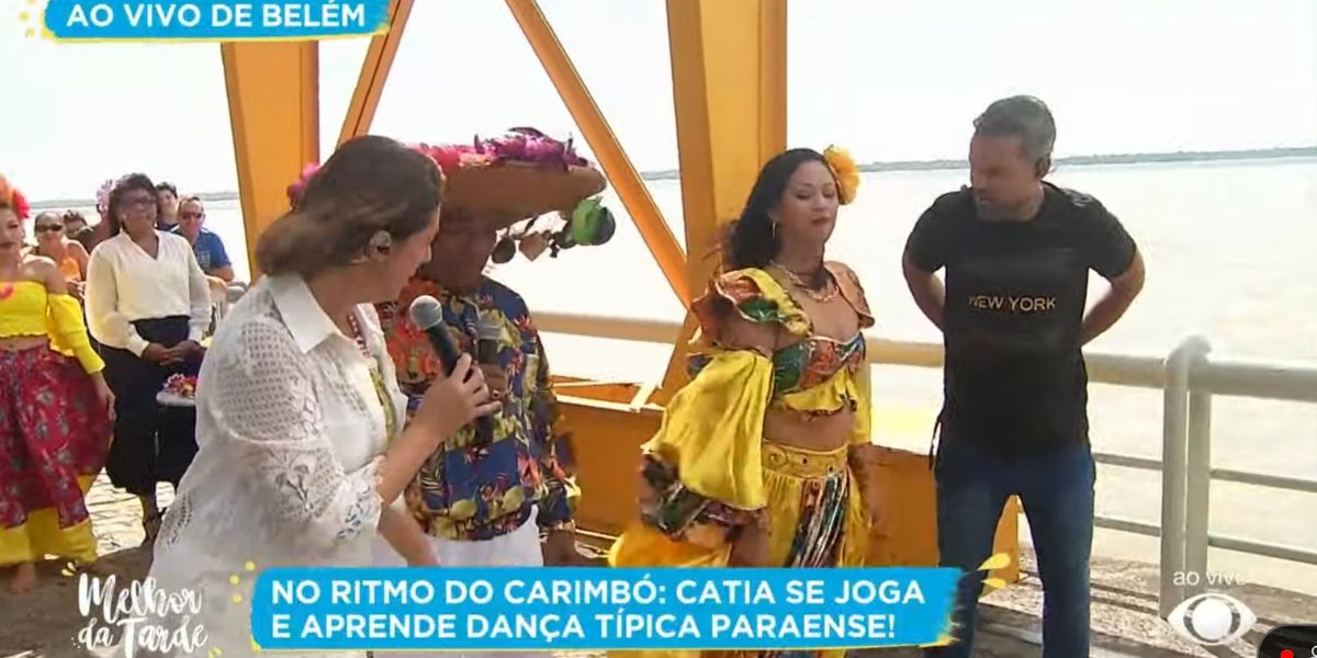 Catia Fonseca recebe Pinduca no Melhor da Tarde