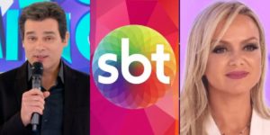 Celso Portiolli e Eliana são apresentadores do SBT (Reprodução)