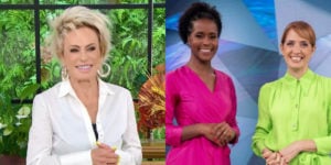 Ana Maria Braga, Maju Coutinho e Poliana Abritta (Foto: Reprodução/TV Globo)