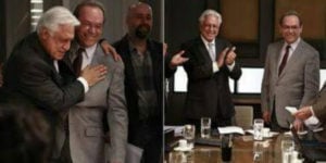 Antônio Fagundes e José Wilker em cenas de 