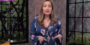 Sonia Abrão iniciou programa de forma diferente (Foto: Reprodução/RedeTV!)