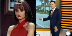 Luiz Bacci cobriu tentativa de assassinato contra irmã de Gaby Spanic (Foto: Reprodução/Televisa/Record)