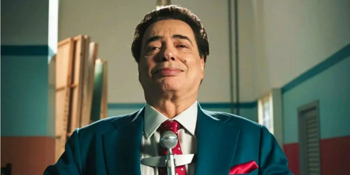 Silvio Santos retratado na série "O Rei da TV" (Foto: Reprodução/Star+)