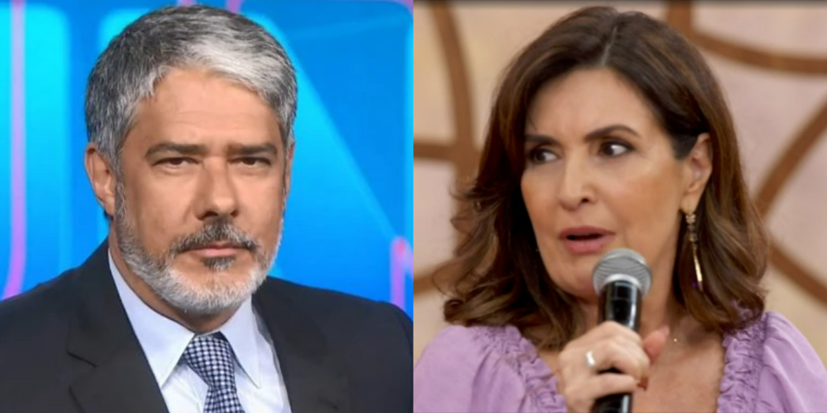 Fátima Bernardes recebeu familiares de William Bonner no "Encontro" (Foto: Reprodução/TV Globo)