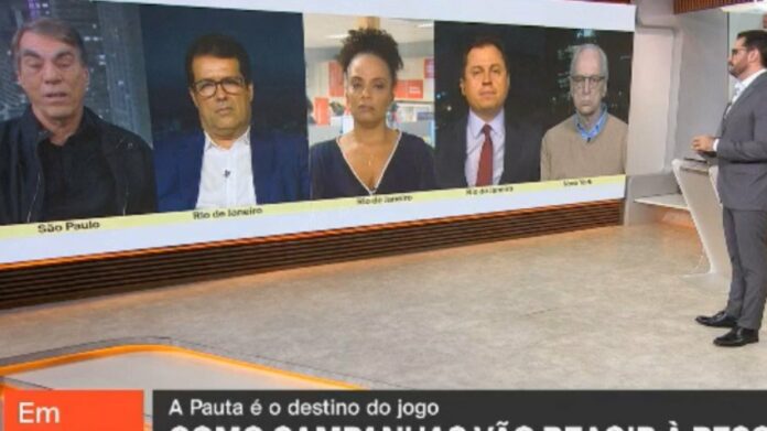 Jornalistas da Globo geram climão ao vivo após discordarem sobre as eleições 