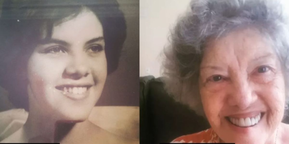 Neusa Maria Ferreira Rosa - Antes e atualmente - Foto Reprodução