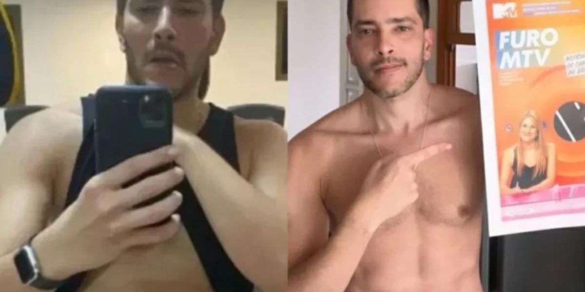 Bento Ribeiro, ator da Globo que já pesou 140kg na infância, surgiu nas redes sociais exibindo corpo musculoso e bem diferente - Foto: Reprodução