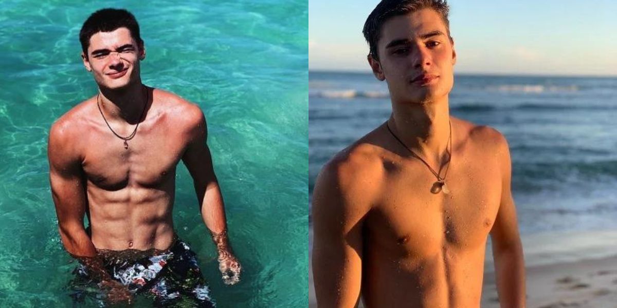 João, filho de Fábio de Assunção, tem beleza de cair o queixo e fotos provam - Foto: Reprodução