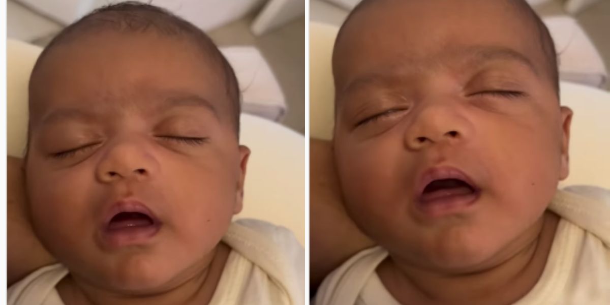 Atriz Viviane Araújo publica vídeo do seu bebê dormindo e deixa seguidores completamente encantados - Foto Reprodução Instagram