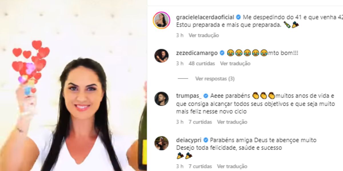 Graciele Lacerda, noiva de Zezé, celebra despedida: “Estou preparada”