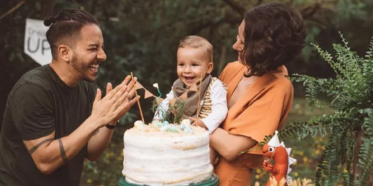 Músico ao lado de sua família (Foto: Divulgação)