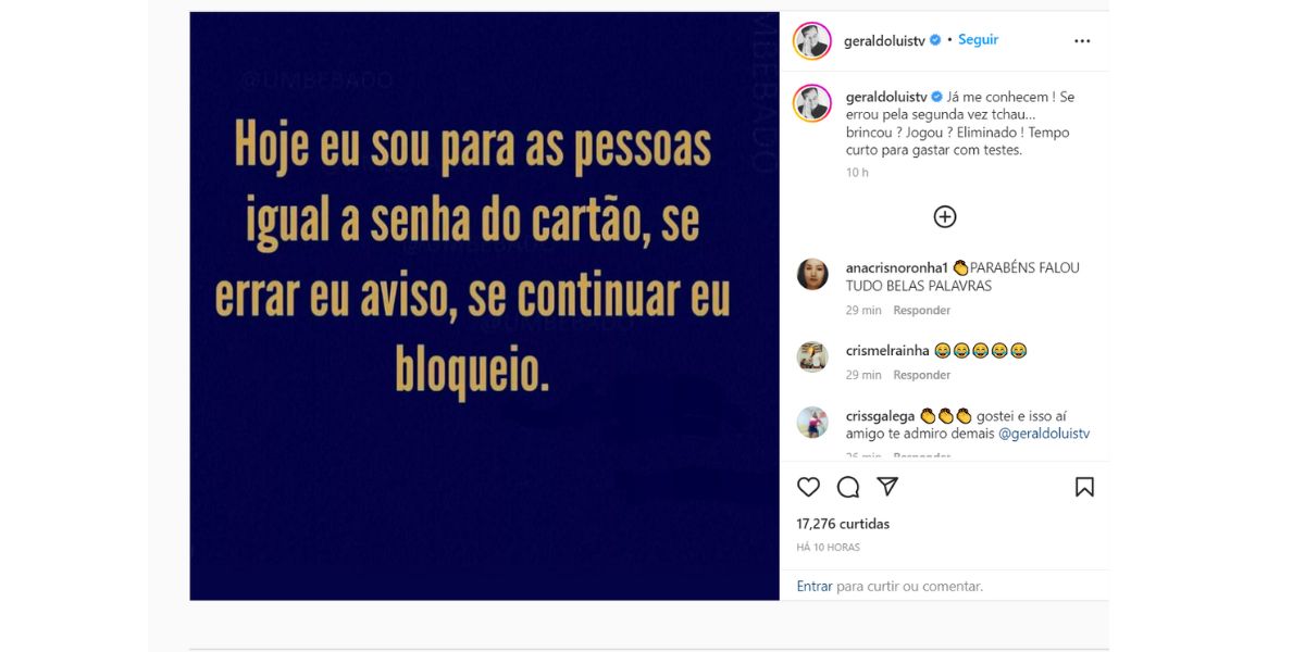 Publicação Geraldo Luís