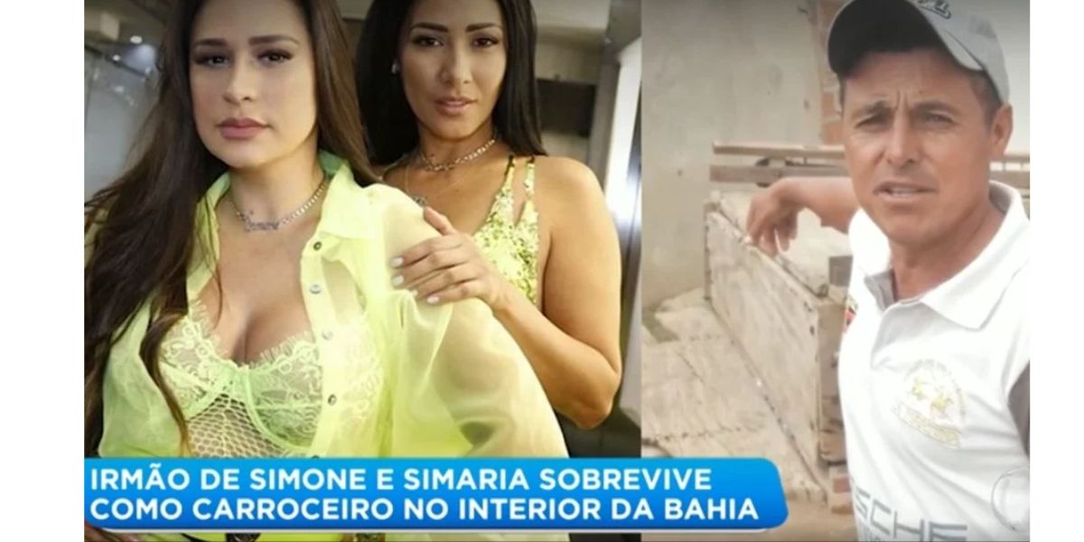 Simone Simaria e suposto irmão