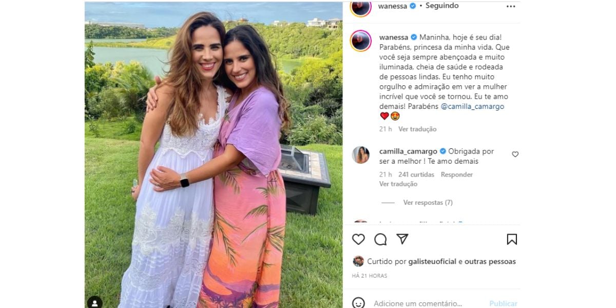 Wanessa Camargo e Camilla