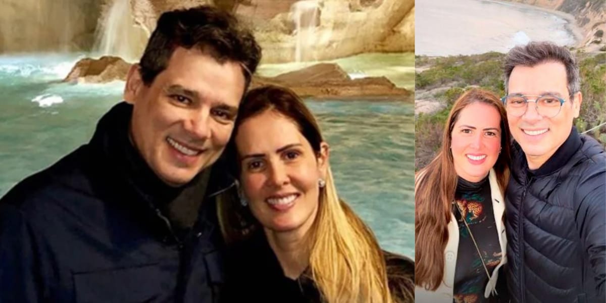 Celso Portiolli e Suzana casados há 30 anos (Reprodução: Instagram)