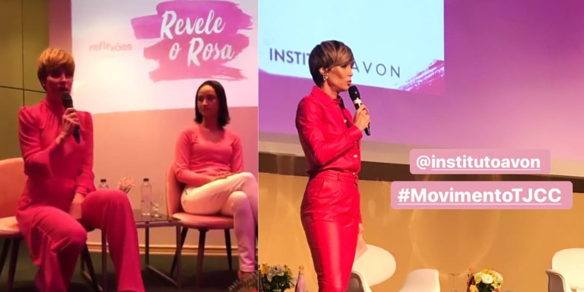 Ana Furtado costuma fazer campanhas e discursos para as mulheres se precaverem contra o câncer de mama (Reprodução: Instagram)