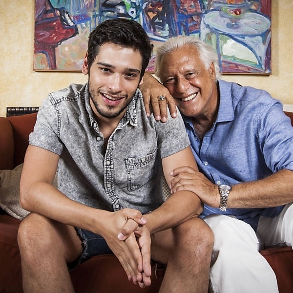 Bruno Fagundes e Antônio Fagundes - Foto reprodução