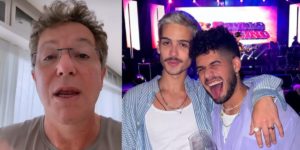 Bonninho se pronuncia ao ver nome do filho de Leonardo no BBB23 (Reprodução: Montagem TV Foco)