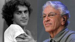 Veja o antes e depois de Caetano Veloso (Foto: Reprodução / Internet / Montagem TV Foco)