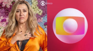 No ar em Todas as Flores, Regina Casé revela que não deixa o filho assistir novelas da Globo (Foto: Reprodução / Globo / Montagem TV Foco)