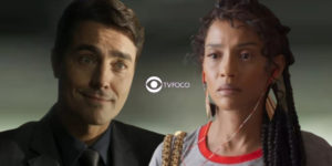 Danilo (Ricardo Pereira) e Anita (Taís Araujo) em cena de Cara e Coragem (Foto: Reprodução / Globo / Montagem TV Foco)