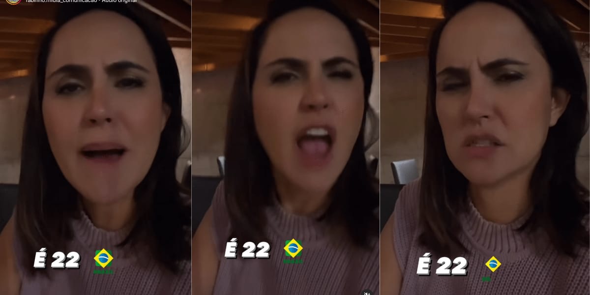 A jornalista faz parte da campanha de Jair Bolsonaro (Reprodução: Instagram)