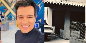 Casa humilde que Celso Portiolli viveu (Reprodução: Montagem TV Foco)