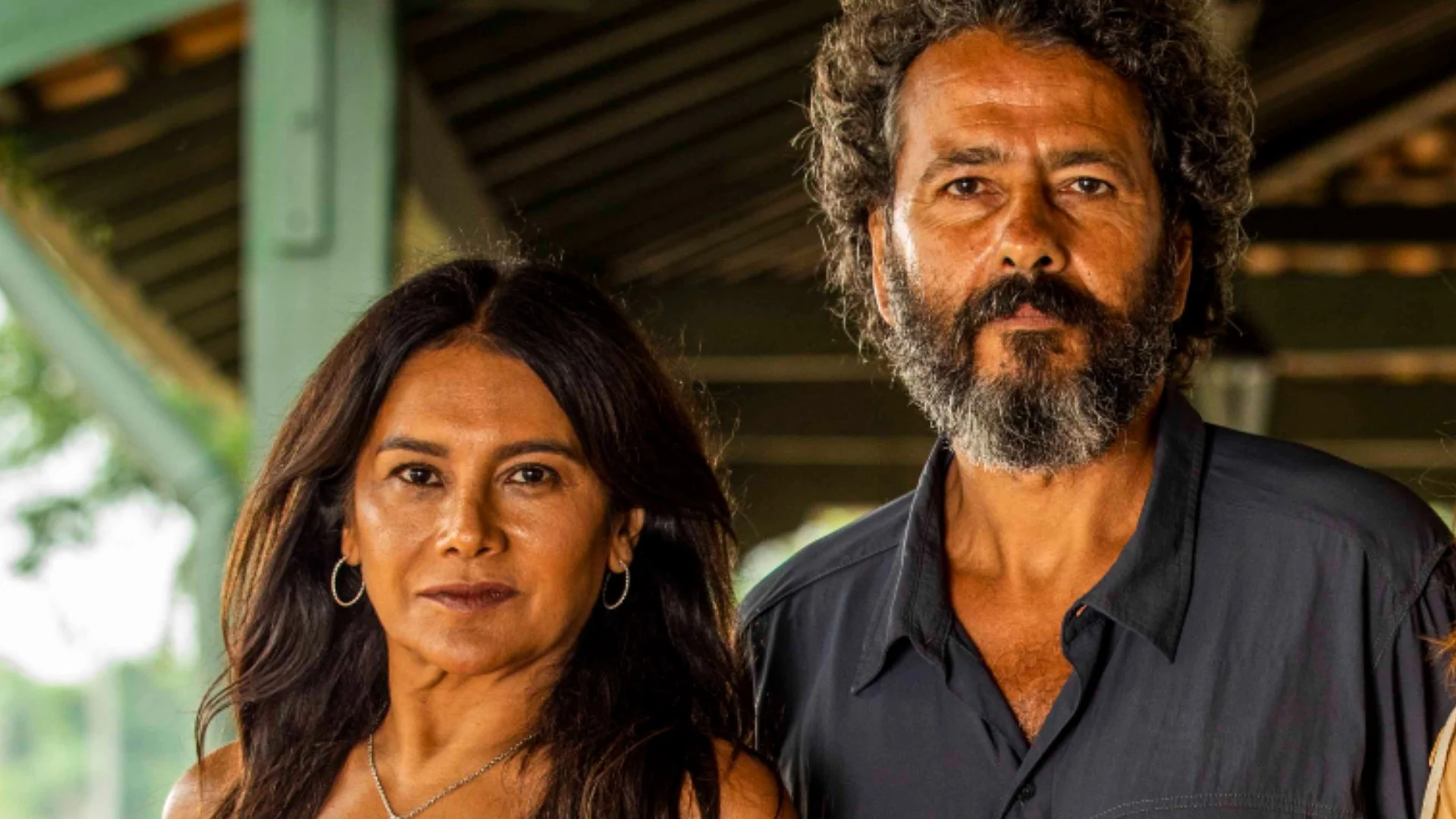 Dira Paes e Marcos Palmeira contracenaram juntos em Pantanal (Foto Reprodução/Gshow)